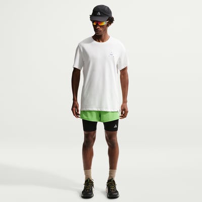 Nike ACG 'Trailwind' Dri-FIT ADV 3" Brief-Lined Shorts "Mean Green & Volt Ice" | Men | Outdoor | 01 | SPORTSHOWROOM