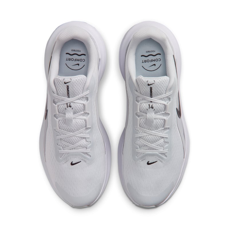 Nike Downshifter 14 løpesko "Pure Platinum & Anthracite" | Herre | Løping | 04 | SPORTSHOWROOM