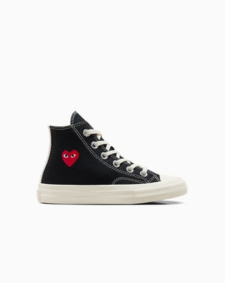 Converse Chuck 70 High x Comme des Garçons PLAY ‘Single Heart’ A08802C