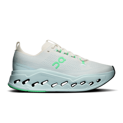 On Cloudsurfer Max running shoes "Ivory & Flurry" | | Running | 01 | SPORTSHOWROOM