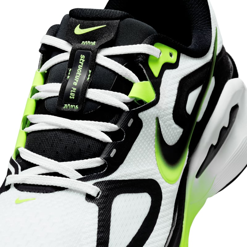 Scarpe da running Nike Structure Plus "White & Volt" | Uomo | Corsa | 07 | SPORTSHOWROOM
