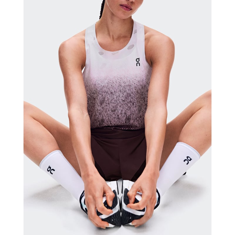 On Zero Breathe Tank Top "Foxglove & White" | | | 02 | SPORTSHOWROOM