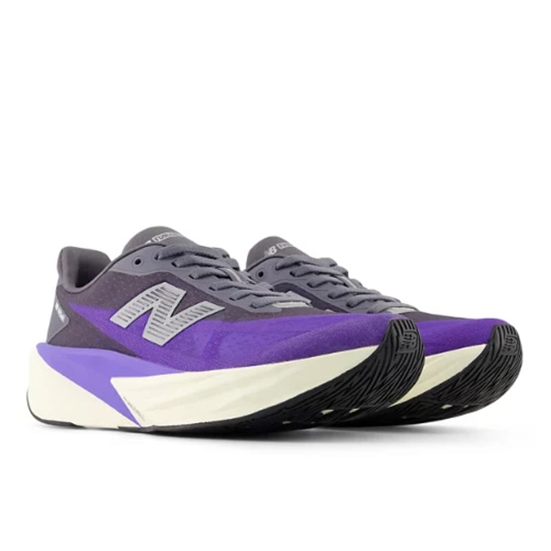 Tekaški copati New Balance FuelCell Rebel v5 "Electric Indigo & Truffle Salt" | Ženske | Tek | 02 | SPORTSHOWROOM