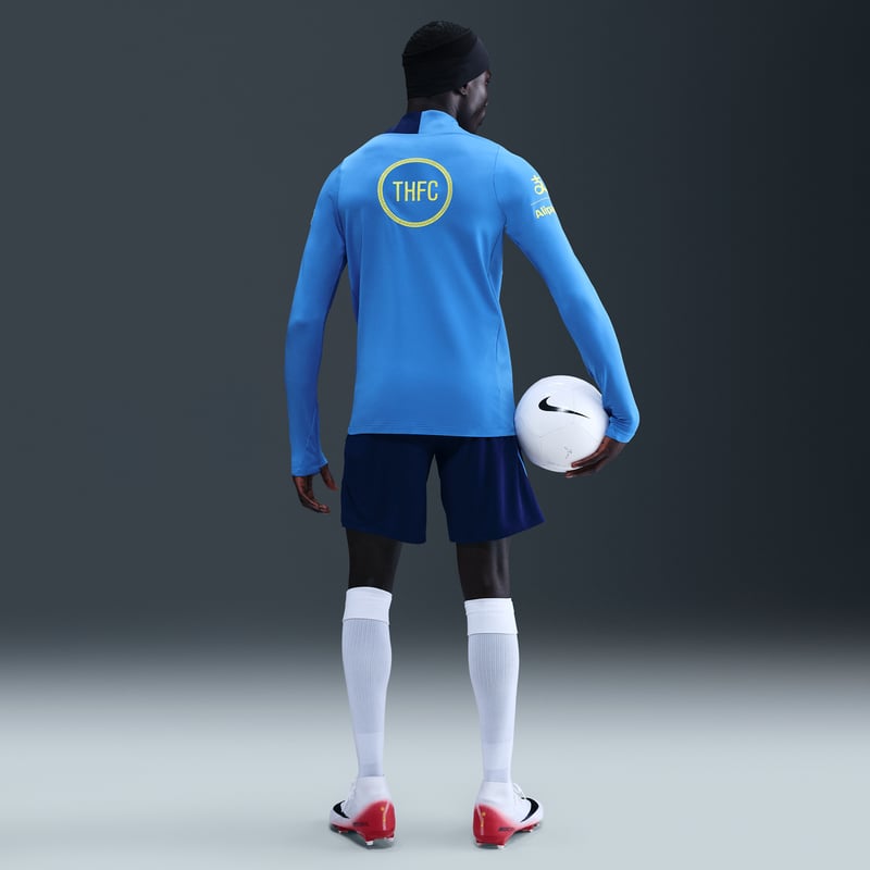 Nike Tottenham Hotspur Strike Third Dri-FIT Total 90 Knit Drill T-Shirt "Pacific Blue & Dynamic Yellow" | Men | SportStyle | 05 | SPORTSHOWROOM