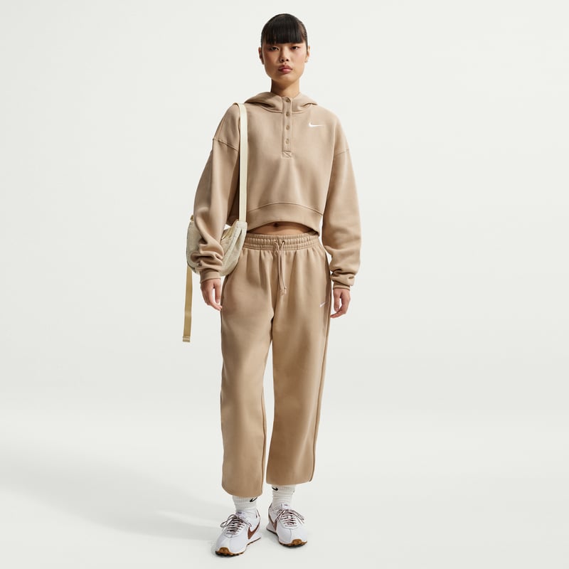 Nike Phoenix Fleece Oversized Cropped Henley IF0258-286 04