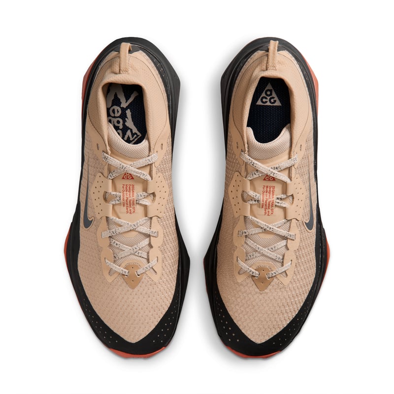 Nike ACG Zegama GORE-TEX terrengløpesko "Linen & Light Crimson" | Herre | Utendørs | 04 | SPORTSHOWROOM