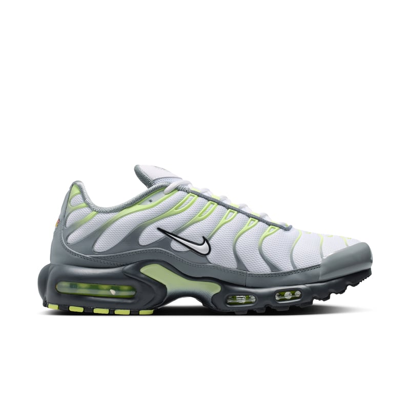 Nike Air Max Plus sneakers "Cool Grey & Light Liquid Lime" | Heren | Sportstyle | 03 | SPORTSHOWROOM
