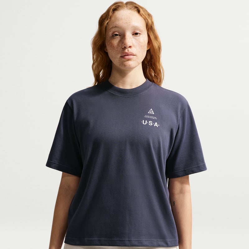 Nike ACG USA Dri-FIT Skjorte "Thunder Blue" | Dame | | 02 | SPORTSHOWROOM