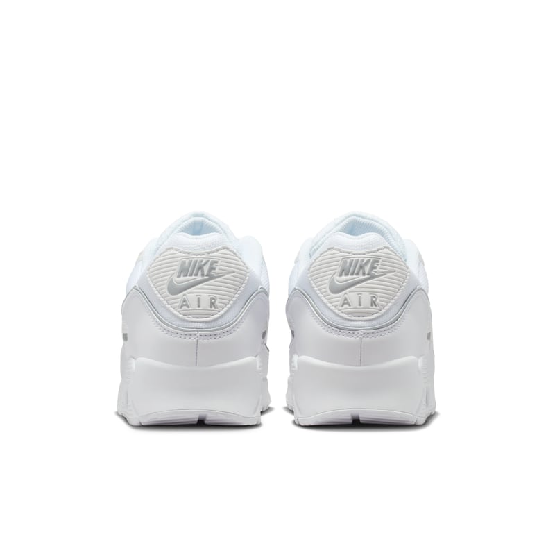 Nike Air Max 90 Premium sneakers "White & Metallic Silver" | Heren | Sportstyle | 06 | SPORTSHOWROOM