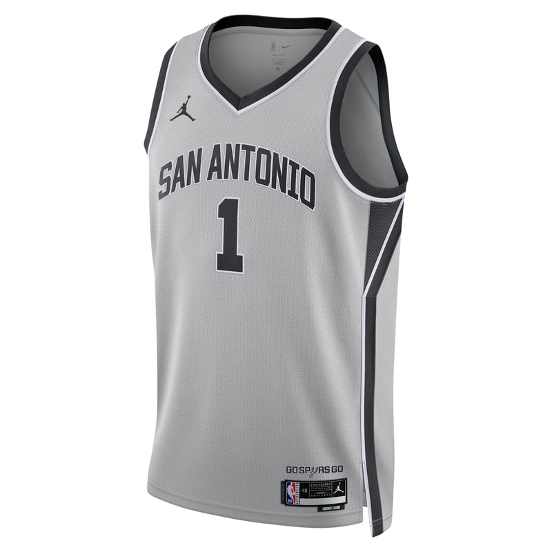 Nike San Antonio Spurs 2025/26 Statement Edition Dri-FIT NBA Swingman Victor Wembanyama HM4882-007 01
