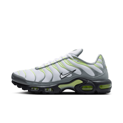 Superge Nike Air Max Plus "Cool Grey & Light Liquid Lime" | Moški | Sportstyle | 01 | SPORTSHOWROOM
