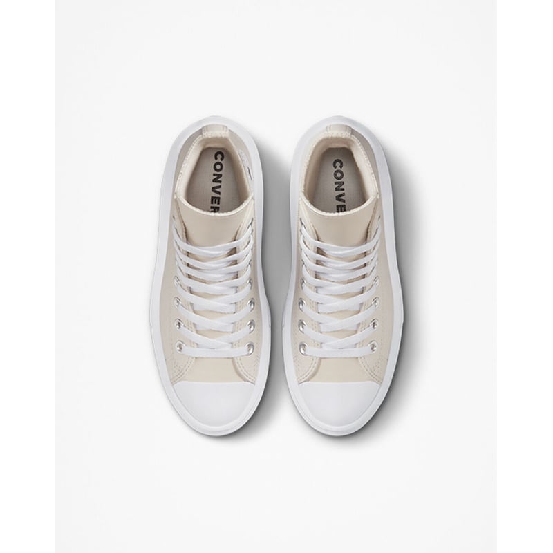 Converse Chuck Taylor All Star Move Platform Coated Leather A04254C 04