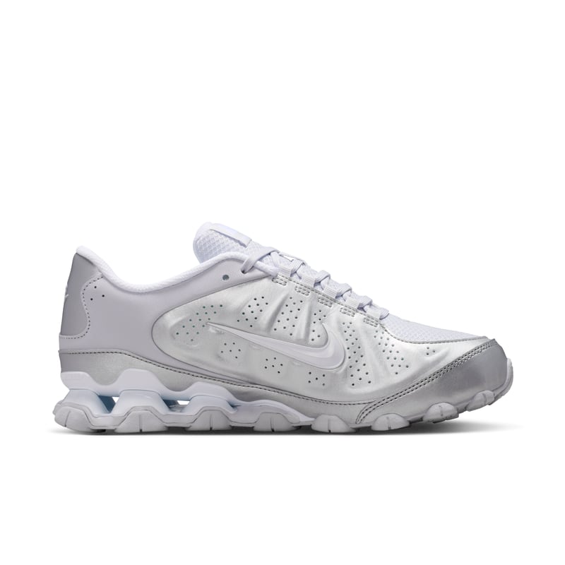 Scarpe da palestra Nike Reax 8 SL "Metallic Silver & Geyser Grey" | Donna | Allenamento | 03 | SPORTSHOWROOM