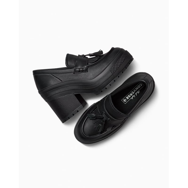Comverse Chuck 70 De Luxe Heel Loafer Platform Leather A14714C 04