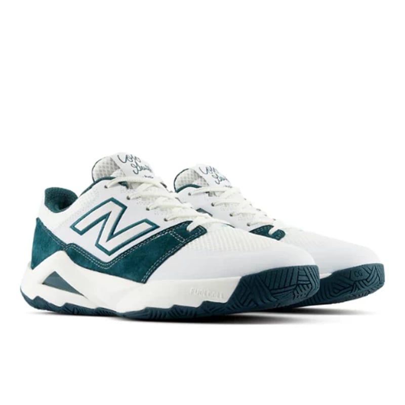 New Balance Coco Delray tennis runners "White & Deep End" | Men | Tennis | 02 | SPORTSHOWROOM