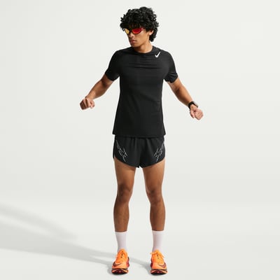 Kasi pashki Nike AeroSwift Dri-FIT ADV Brief-Lined "Black" | Мъже | Бягане | 01 | SPORTSHOWROOM