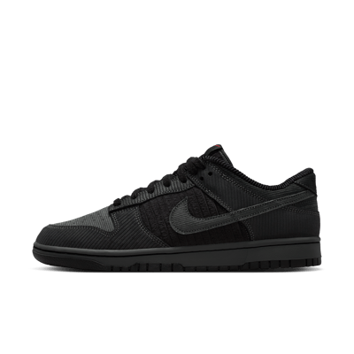 Sapatilhas Nike Dunk Low Retro Premium "Triple Black" | Homem | Estilo desportivo | 01 | SPORTSHOWROOM