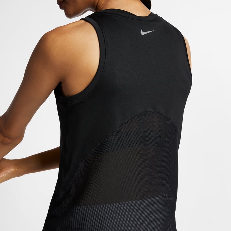 Nike Miler Dri-FIT Tank Top "Black" | Women | Running | 04 | SPORTSHOWROOM