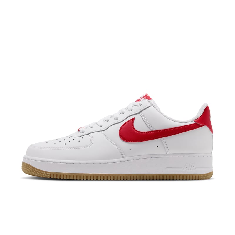 Superge Nike Air Force 1 '07 "White & Challenge Red" | Moški | Sportstyle | 01 | SPORTSHOWROOM