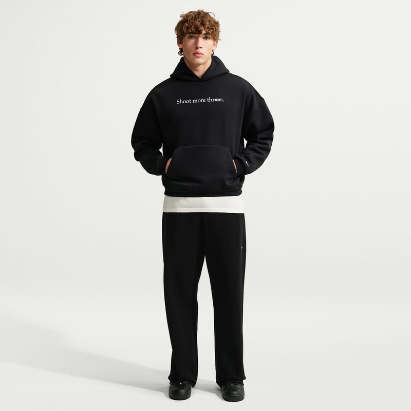 Nike Caitlin Clark Standard Issue Therma-FIT Brushed Pullover Hoodie "Black & Pale Ivory" | Heren | Basketbal | 04 | SPORTSHOWROOM