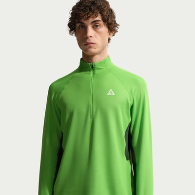 Nike ACG Dri-FIT Mid-Layer 1/4-Zip Top "Mean Green & Fir" | Men | Outdoor | 01 | SPORTSHOWROOM