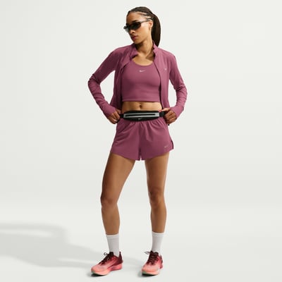 Short Nike Swift Dri-FIT Mid-Rise 2-in-1 "Pink Smoke" | Femme | Course à pied | 01 | SPORTSHOWROOM