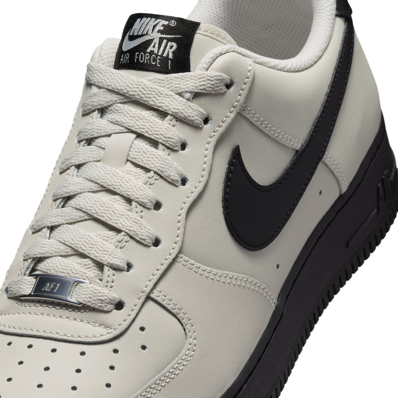Nike Air Force 1 '07 sneakers "Light Bone & Black" | Heren | Sportstyle | 06 | SPORTSHOWROOM