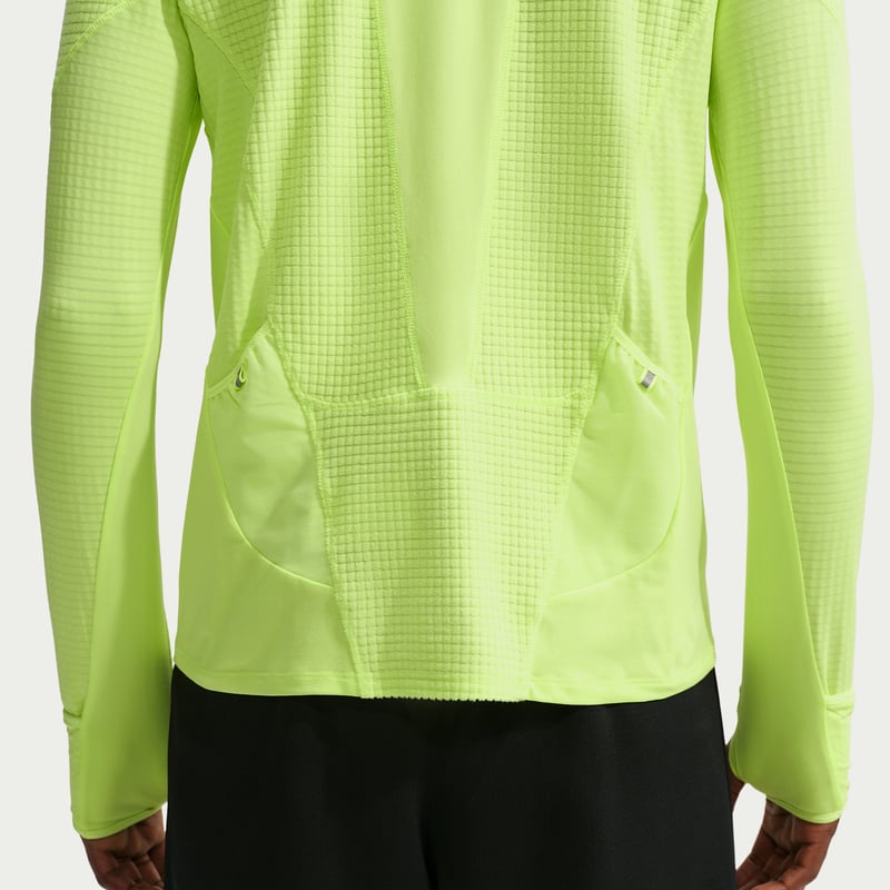 Top Nike Stride Therma-FIT Winterized Mid Layer "Light Lemon Twist" | Moški | Tek | 02 | SPORTSHOWROOM