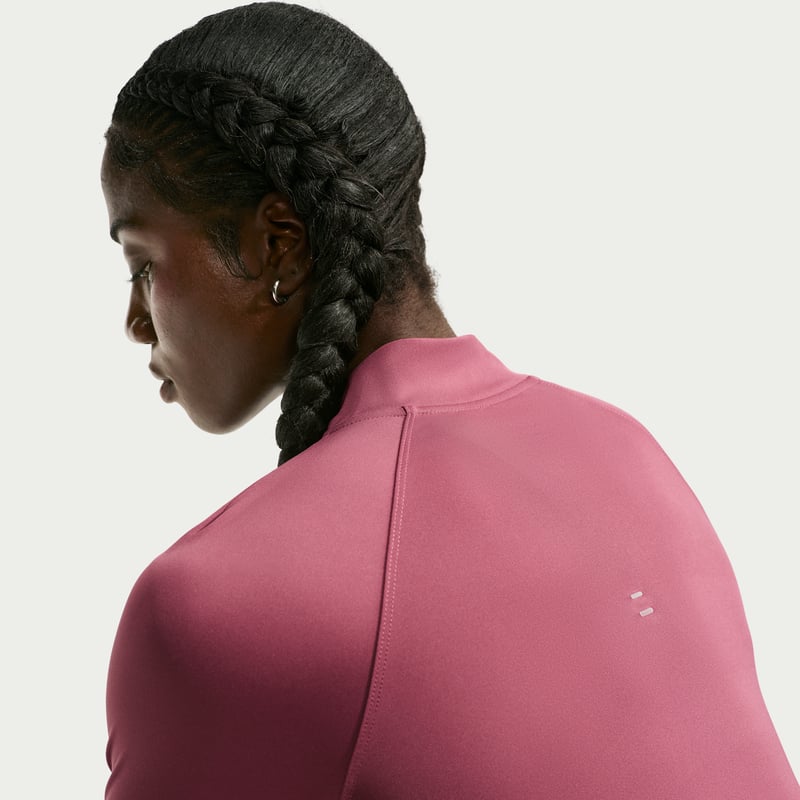 Haut Nike Tempo Dri-FIT 1/4-Zip "Pink Smoke" | Femme | Course à pied | 02 | SPORTSHOWROOM