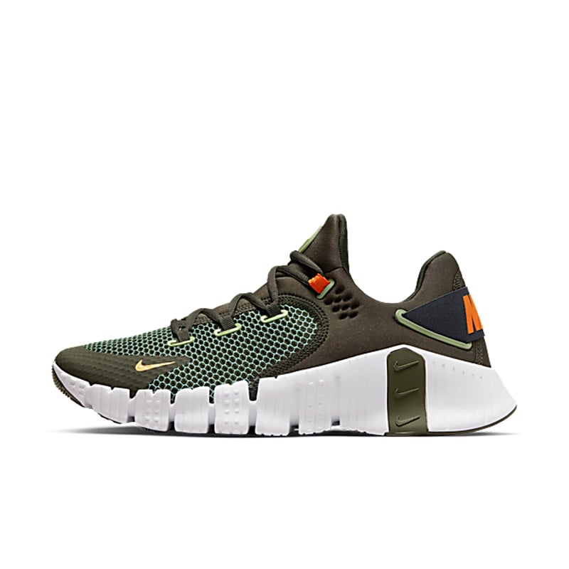 Nike Free Metcon 4 Cargo Khaki Safety Orange CT3886 301 SPORTSHOWROOM