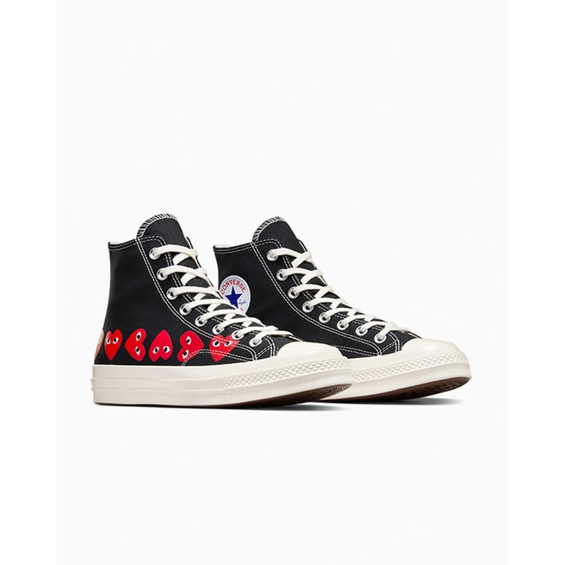 Converse Chuck 70 High x Comme des Garçons PLAY ‘Multi Heart’ A08147C 05