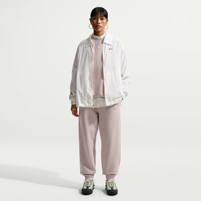 Nike Studio Fleece Medium Weight High-Rise Oversized Cuffed Bukse "Cream II & Sail" | Dame | | 00 | SPORTSHOWROOM