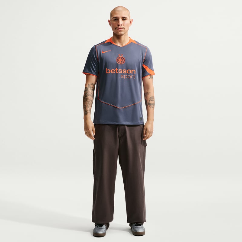 Majica Nike Inter Milan 2025/26 Stadium Third Dri-FIT Total 90 Replica "Thunder Blue & Safety Orange" | Muškarci | Nogomet | 04 | SPORTSHOWROOM