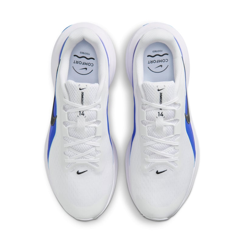 Обувки Nike Downshifter 14 "White & Racer Blue" | Мъже | Бягане | 04 | SPORTSHOWROOM