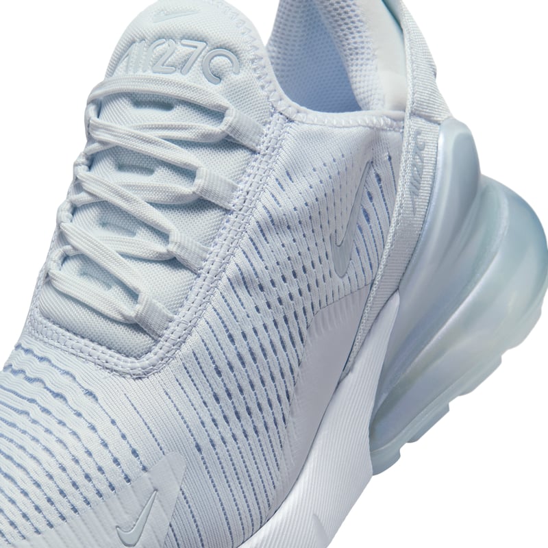 Nike Air Max 270 sneakerek "Football Grey & Hydrogen Blue" | Női | Sportstyle | 07 | SPORTSHOWROOM
