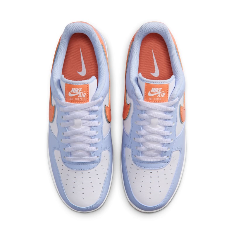 Nike Air Force 1 '07 trainers "Hydrogen Blue & Orange Frost" | Men | SportStyle | 04 | SPORTSHOWROOM