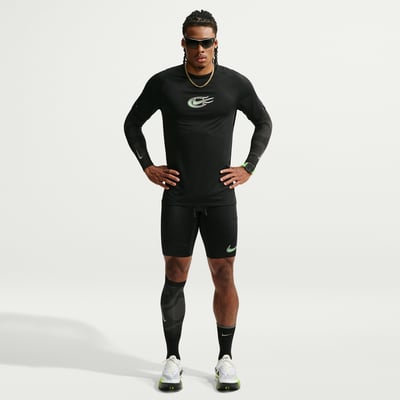 Nike Stride Dri-FIT 1/2 Tights "Black" | Herren | Laufen | 01 | SPORTSHOWROOM