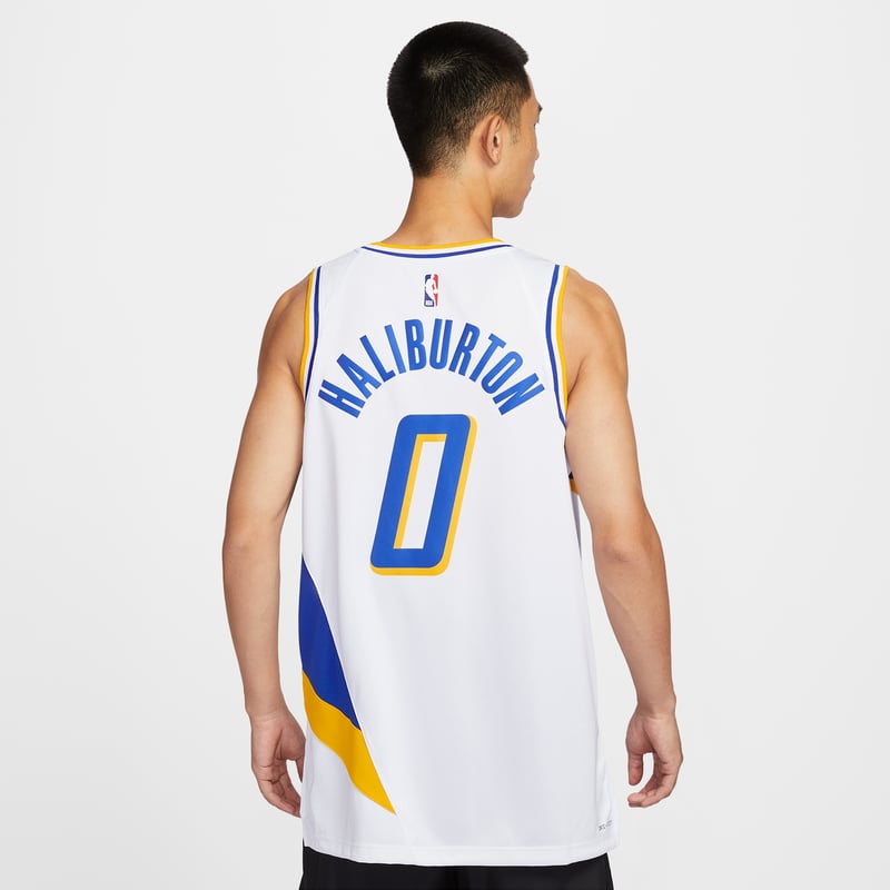 Nike Indiana Pacers City Edition NBA Swingman Tyrese Haliburton HM5983-100 02