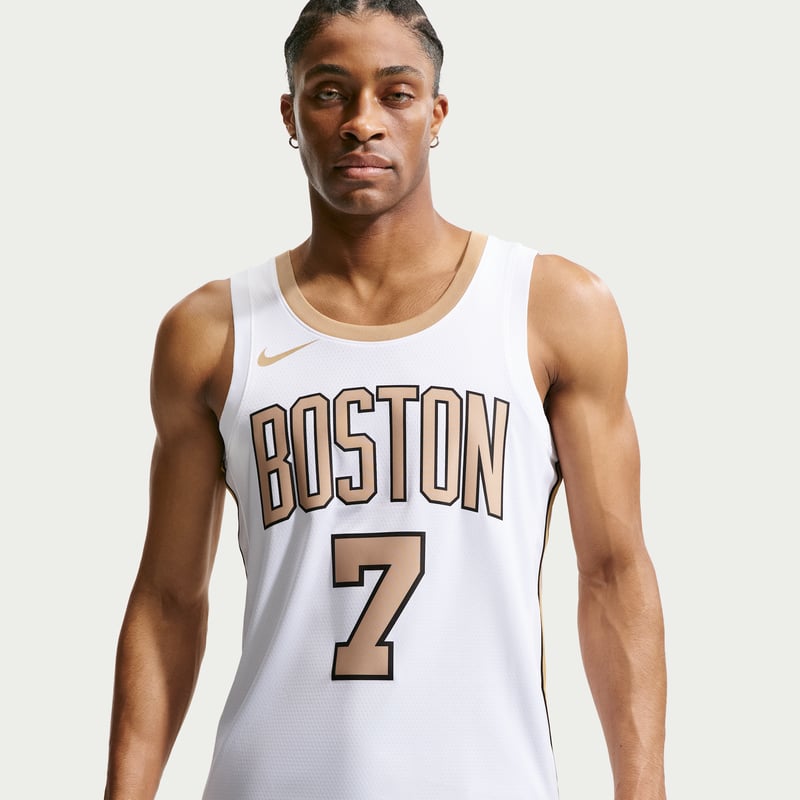 Nike Boston Celtics City Edition NBA Swingman Jaylen Brown HM5974-105 03