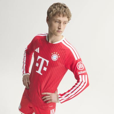 adidas FC Bayern 2026/27 Home Authentic Long Sleeve KE8584 01