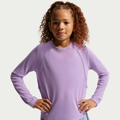 Maillot Nike Tempo Dri-FIT Long-Sleeve "Violet Star" | Enfant | Course à pied | 01 | SPORTSHOWROOM