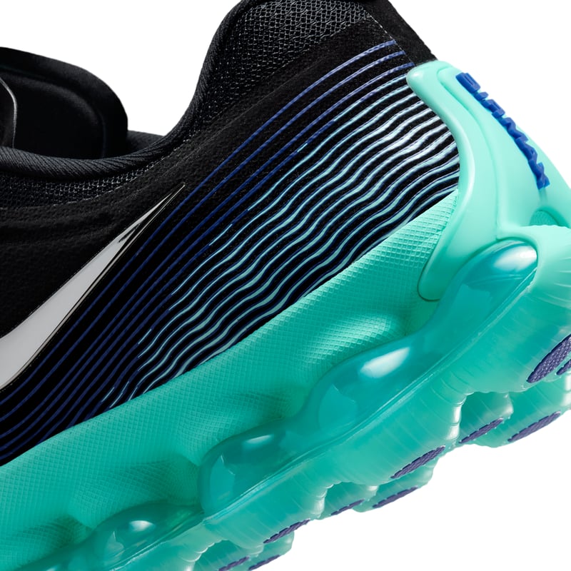 Nike Air Liquid Max Sneaker "Black & Radiant Blue" | Herren | Sportstyle | 08 | SPORTSHOWROOM