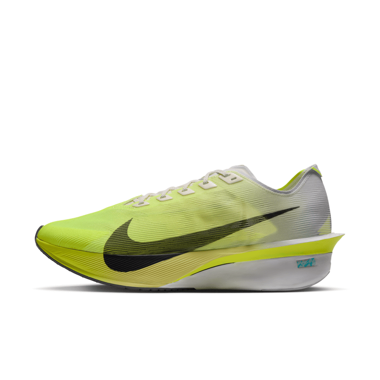Nike Vaporfly 4 hardloopschoenen "White & Lemon Venom" | Heren | Hardlopen | 01 | SPORTSHOWROOM