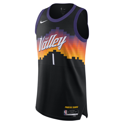 Nike Devin Booker Phoenix Suns City Edition Dri-FIT ADV NBA Authentic Shirt "Black" | Men | Basketball | 01 | SPORTSHOWROOM