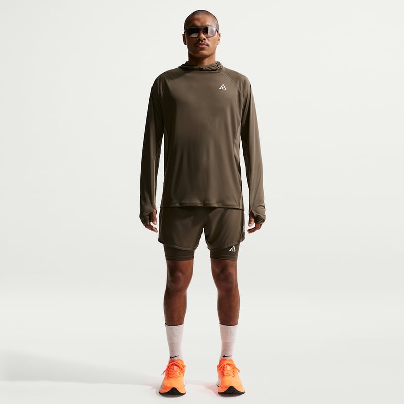 Top Nike ACG "Solar Chase" Dri-FIT UV Protection Hooded "Ironstone" | Homem | Exterior | 04 | SPORTSHOWROOM