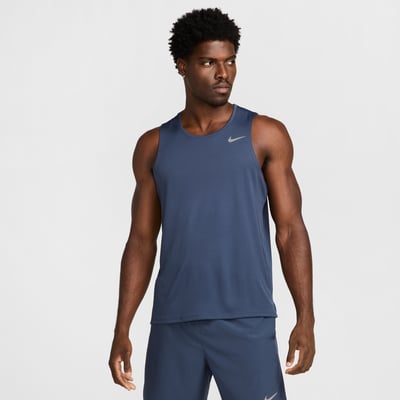 Camiseta de tirantes Nike Miler Dri-FIT "Thunder Blue" | Hombre | Correr | 01 | SPORTSHOWROOM
