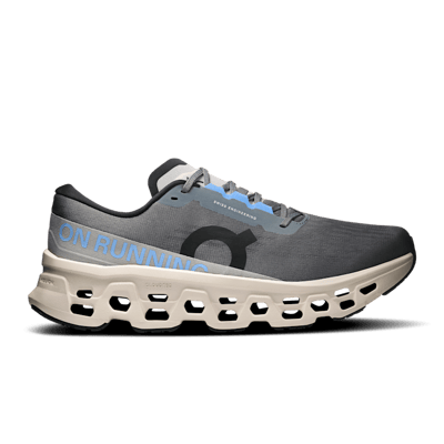 Buty do biegania On Cloudmonster 3 "Rock & Silver" | Mezczyzni | Bieganie | 01 | SPORTSHOWROOM