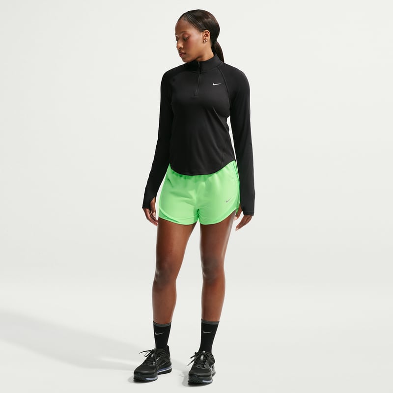 Short Nike Tempo Dri-FIT Mid-Rise Brief-Lined "Illusion Green" | Femme | Course à pied | 01 | SPORTSHOWROOM