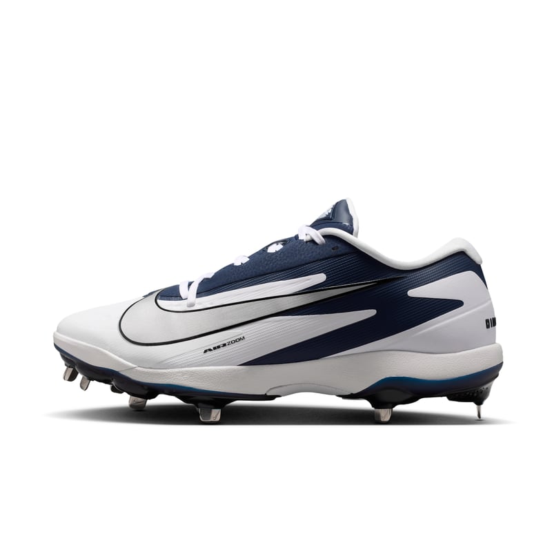 Nike Diamond Standout MTL baseballsko "White & College Navy" | Herre | Baseball | 01 | SPORTSHOWROOM