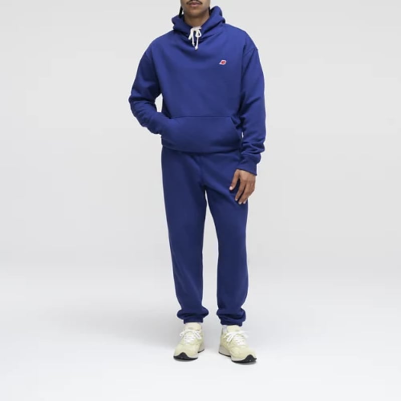 New Balance Made in USA Core Kapucnis pulover "Blue Oyster" | Férfi | | 00 | SPORTSHOWROOM